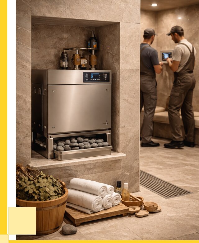 Парогенераторы для хамама в Благовещенске от 76178 р. | ЭриданБгн