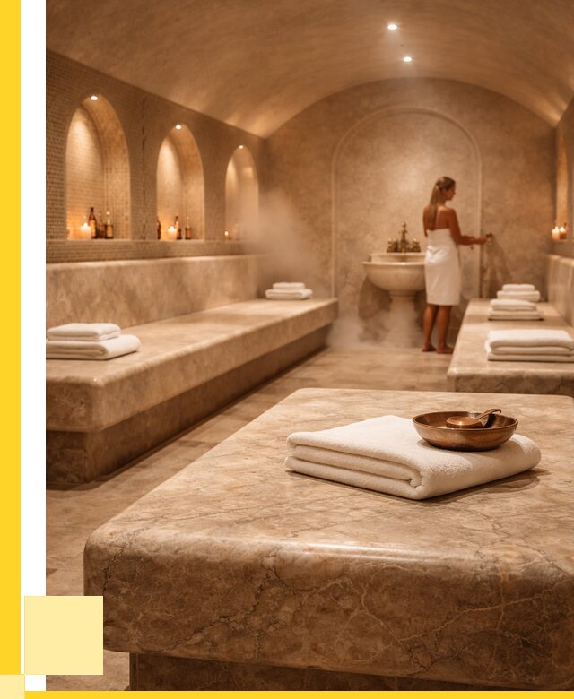 Лежаки для хамама в Благовещенске под ключ от 35550 р. | ЭриданБгн